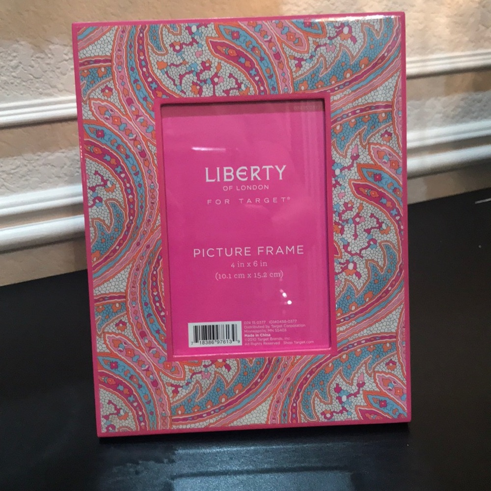 Liberty of London picture frame NWOT